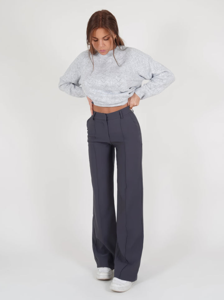 CHARLOTTE | Modern Flared Trousers