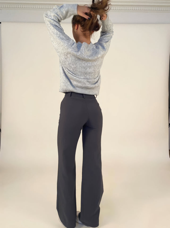 CHARLOTTE | Modern Flared Trousers