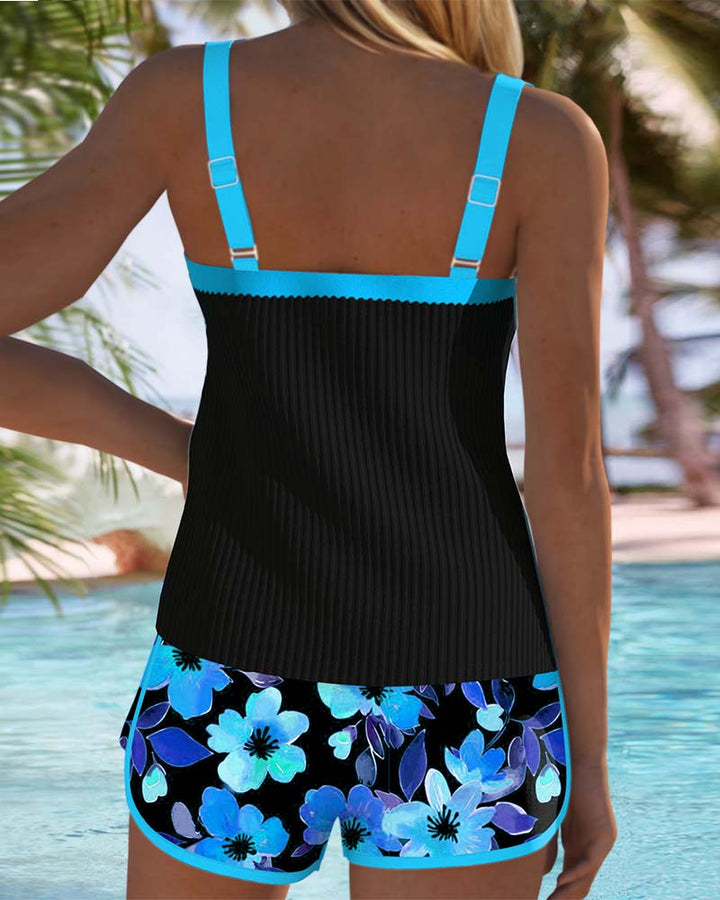 Wenmei | Elegant Two-Piece Tankini Set