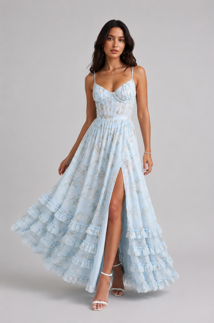 VIOLETTA | Whispering Silhouette Dress