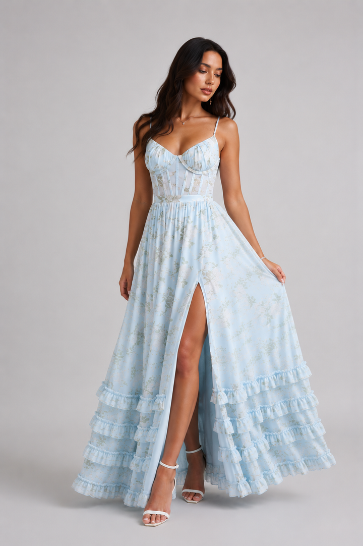 VIOLETTA | Whispering Silhouette Dress
